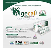 Algecal Tablet 500 mg+200 IU