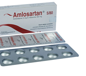 Amlosartan Tablet 5mg+80 mg