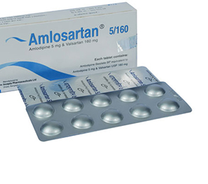 Amlosartan Tablet 5mg+160 mg