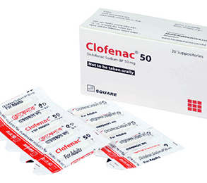 Clofenac 50mg suppository