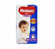 Huggies Dry Pants Baby Diaper Pant XL 12-17 kg 42 pcs